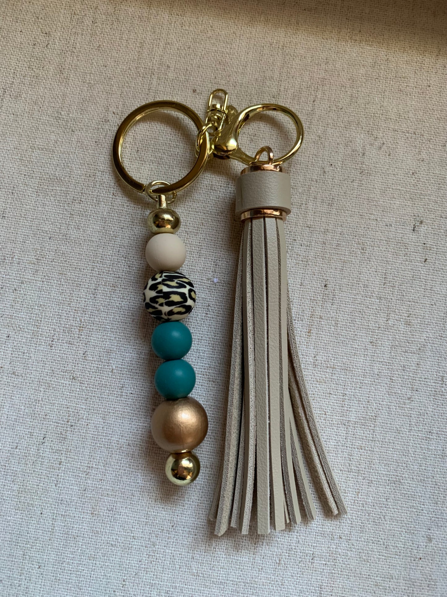 Golden Cat Keychain