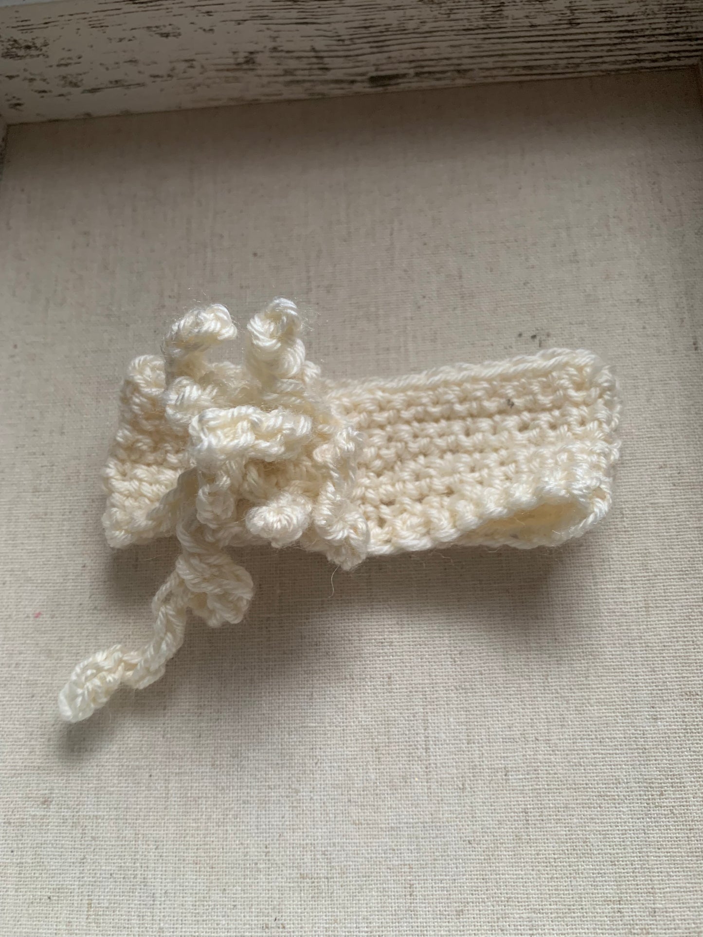 Handmade Baby/Toddler Headband – Ivory