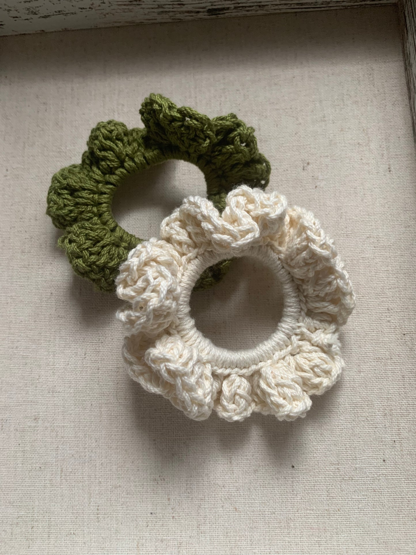Adult/Child Scrunchie Set – Handmade Cotton Hair Accessory