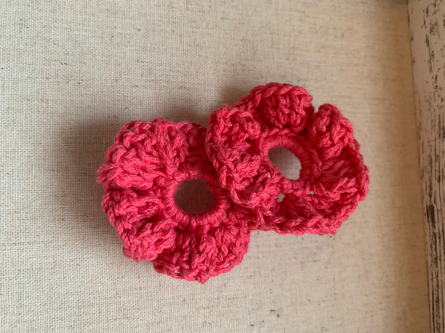 Baby/Toddler Scrunchie Set – Handmade Cotton Hair Accessory