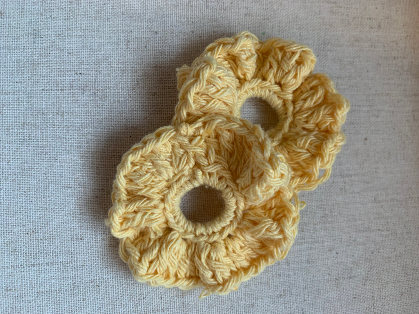 Baby/Toddler Scrunchie Set – Handmade Cotton Hair Accessory