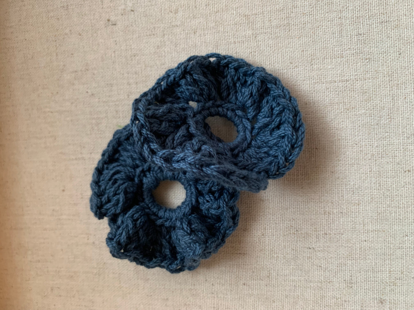 Baby/Toddler Scrunchie Set – Handmade Cotton Hair Accessory