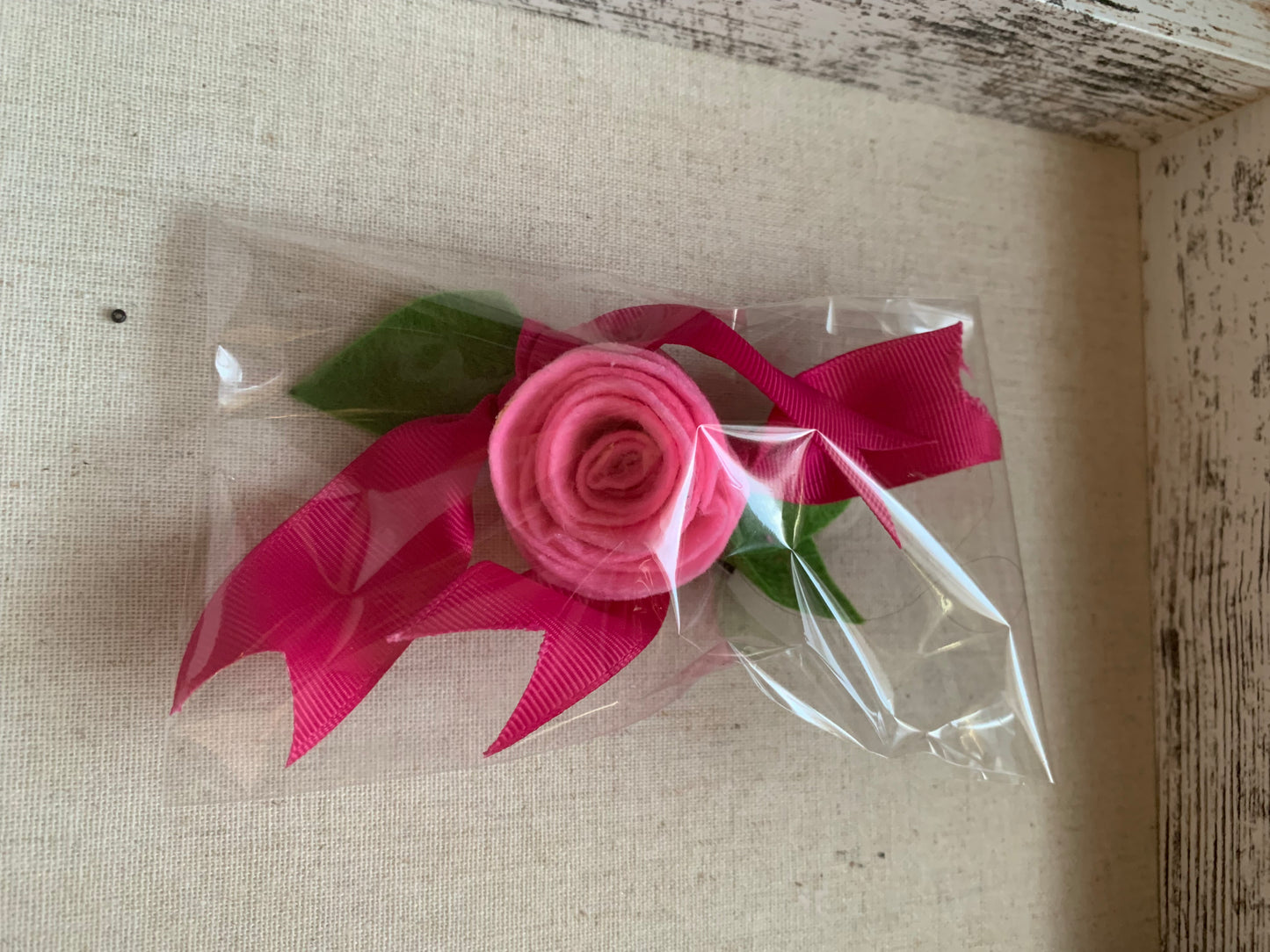 Bright Pink Girls Barrette