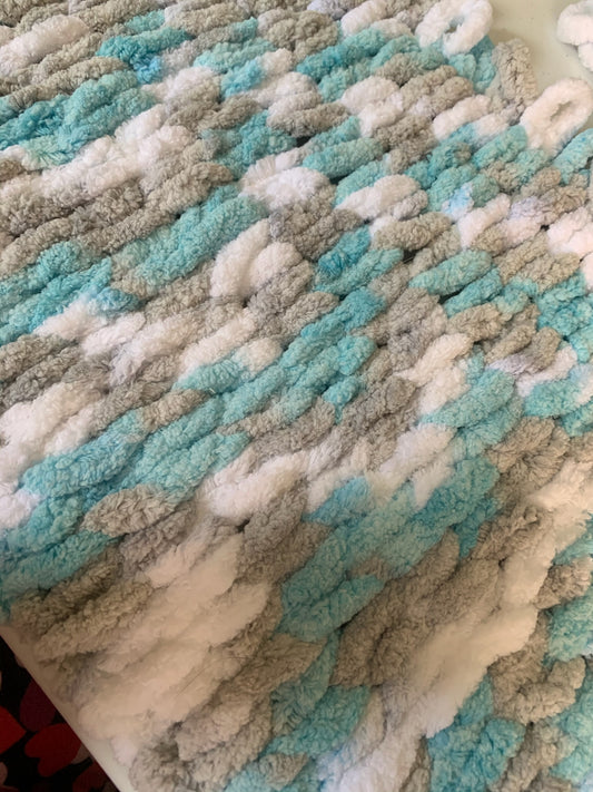 Tidal Pool Baby Afghan