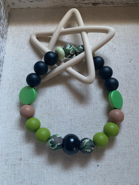 Camouflage Baby Teether