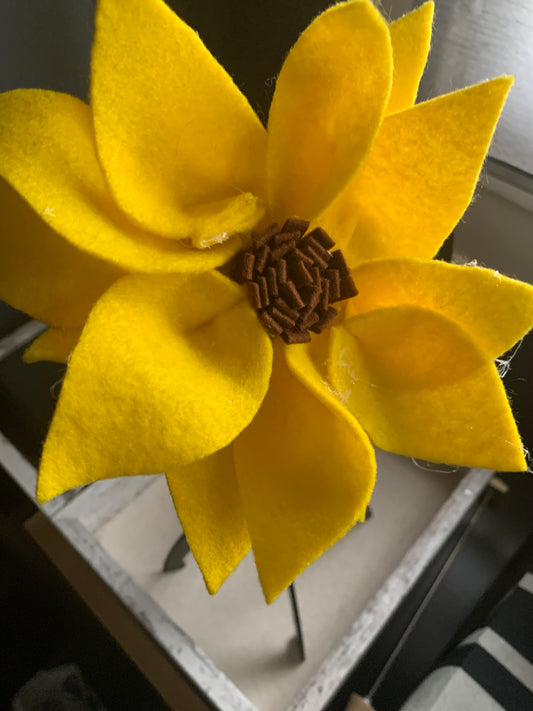 Girls Double Sunflower Headband
