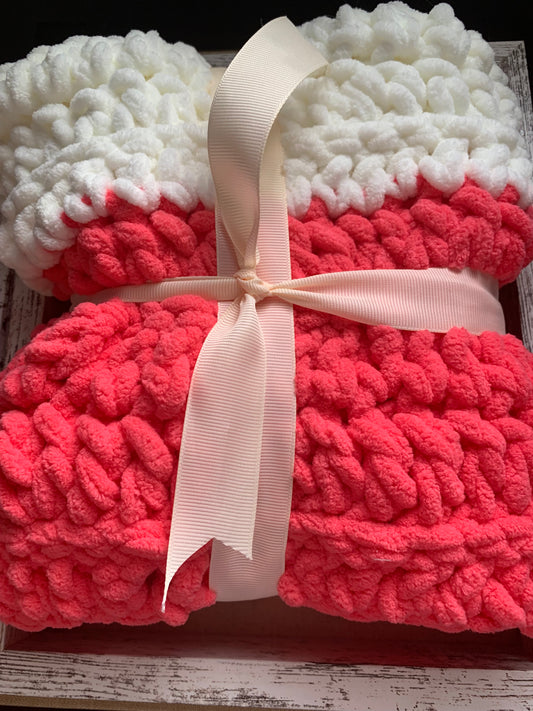 Two Tone Infant Afghan