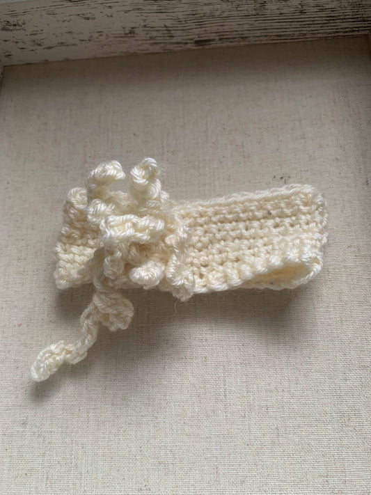 Handmade Baby/Toddler Headband – Ivory