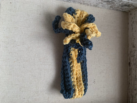 WV Mountaineers Baby/Toddler Headband – Soft Cotton