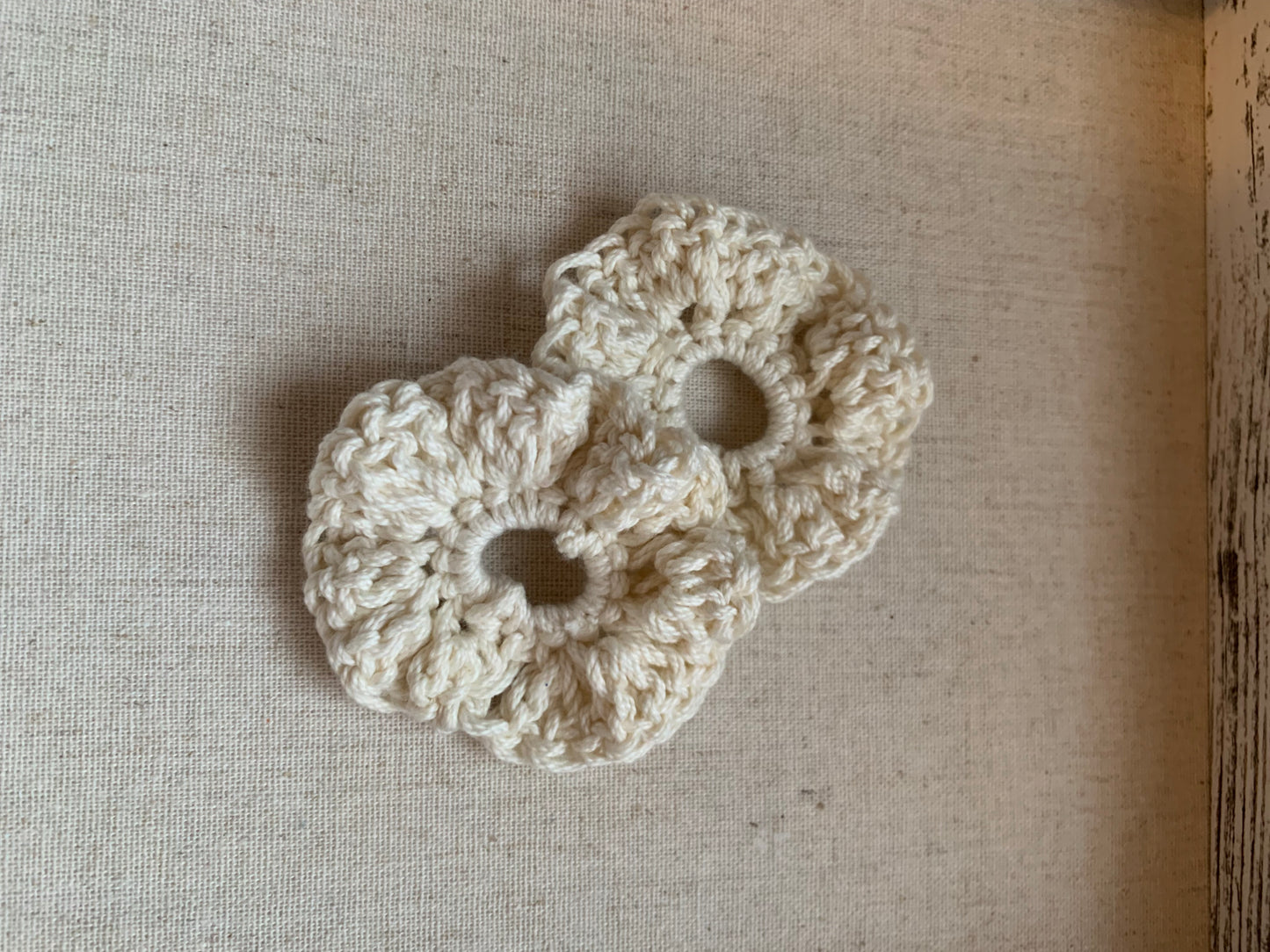 Baby/Toddler Scrunchie Set – Handmade Cotton Hair Accessory