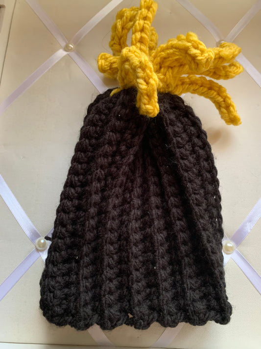 Pittsburgh Steelers Baby Hat- Crochet