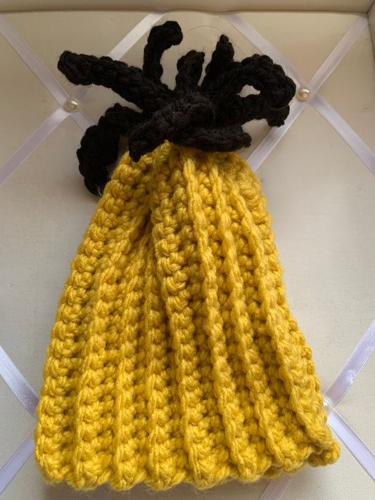 Pittsburgh Steelers Baby Hat- Crochet